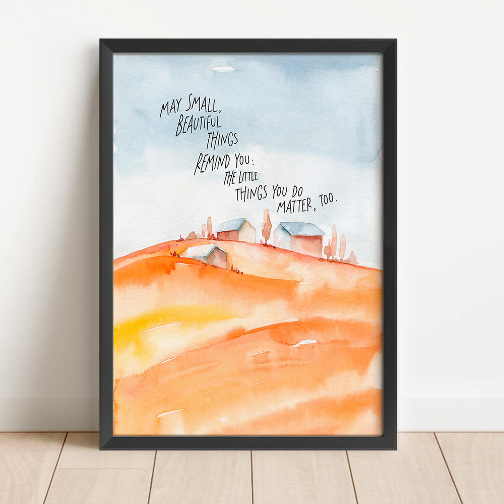 छोटी-छोटी खूबसूरत चीजें आपको उन छोटी-छोटी चीजों की भी याद दिला सकती हैं जो आपके लिए मायने रखती हैं