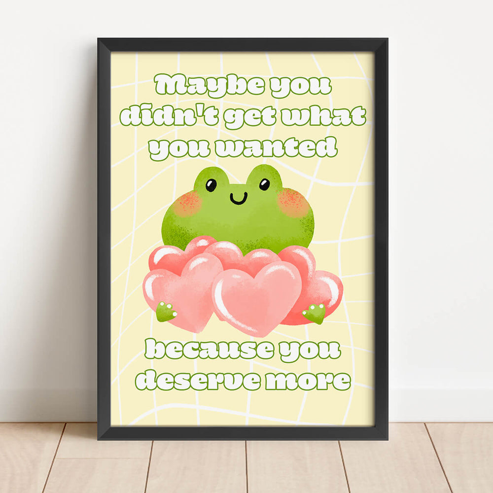 हो सकता है कि आपको वह नहीं मिला जो आप चाहते थे क्योंकि आप और अधिक के हकदार हैं