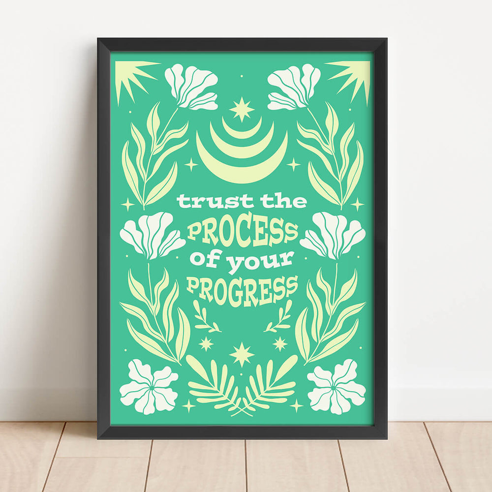 अपनी प्रगति की प्रक्रिया पर भरोसा रखें
