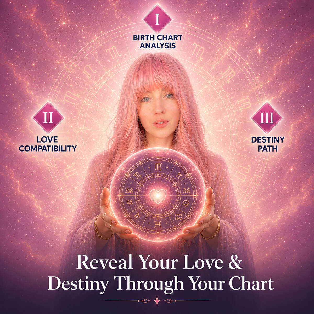 Birth Chart Love & Destiny Reading by Samira thumbnail-image-1