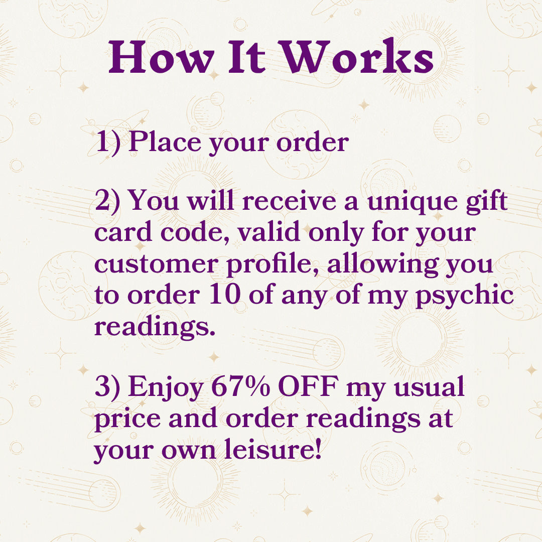 Full Psychic Reading by Samira - 1 Year Supply (Save 67%) thumbnail-image-2